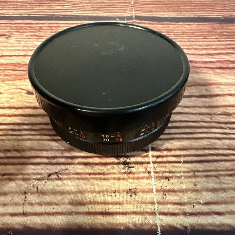 Yashikor Aux Telephoto 1:4 & Aux. Wide Angle 1:4 Lens And Tell-wide W/ Cap